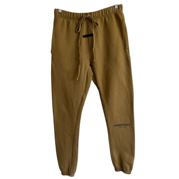 Fear of God Essentials Amber Fleece Lounge Pants, Size S - Picture 2 of 12